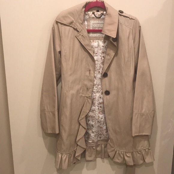 Guess Jackets & Blazers - GUESS Trench Coat